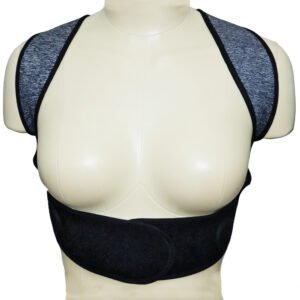 PE-8414 Short-back jacket Black and gray - orthopedic supports OEM product image