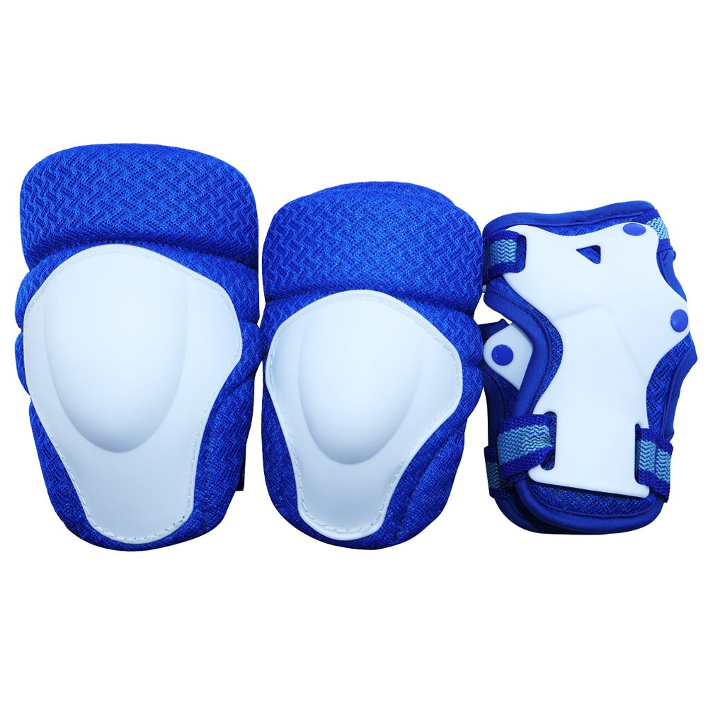 JSY075A PW-11 Roller Skate Protective Gear Set - Blue