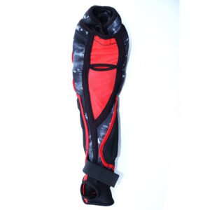 Black and Red Soft Motorcycle Knee Pads
