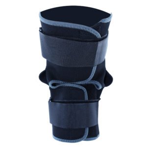 Knee Pads with Gray Trim – Black