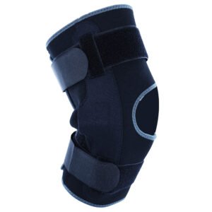 Knee Pads with Gray Trim – Black