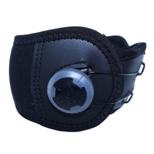 Patella Support Knob with self-locking mechanism black