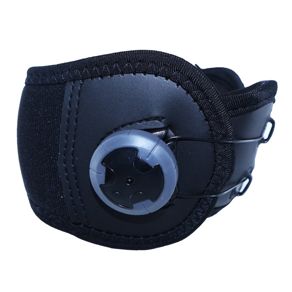 Patella Support Knob with self-locking mechanism black - orthopedic supports OEM product image