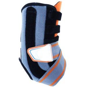 PE-8803 Strap-Free Ankle Brace – Yellowish Grey