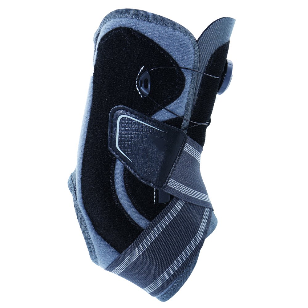 PE-8733 Knee brace with a knob Black and gray - orthopedic supports OEM product image