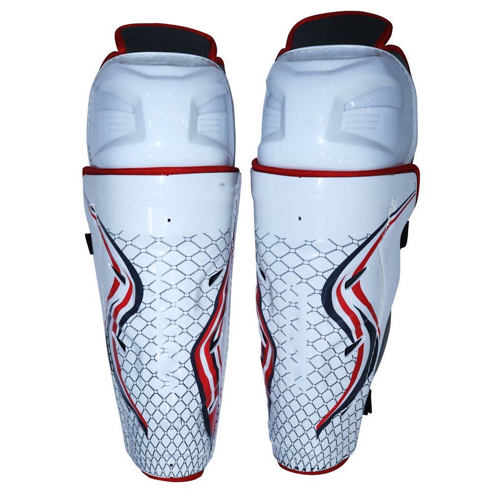 White Hard-Shell Motorcycle Knee Pads - Jason Protector OEM/ODM protective gear