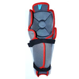 White Hard-Shell Motorcycle Knee Pads