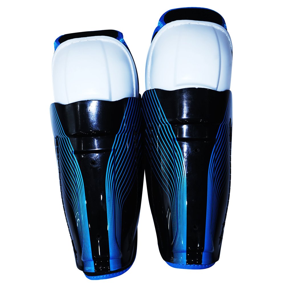 Black and Blue Hard-Shell Motorcycle Knee Pads - Jason Protector OEM/ODM protective gear