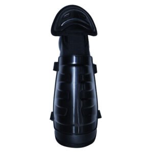 Black Hard-Shell Motorcycle Knee Pads