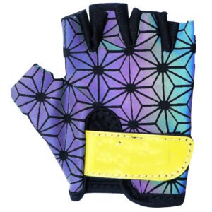 Half-finger gloves for riding a scooter