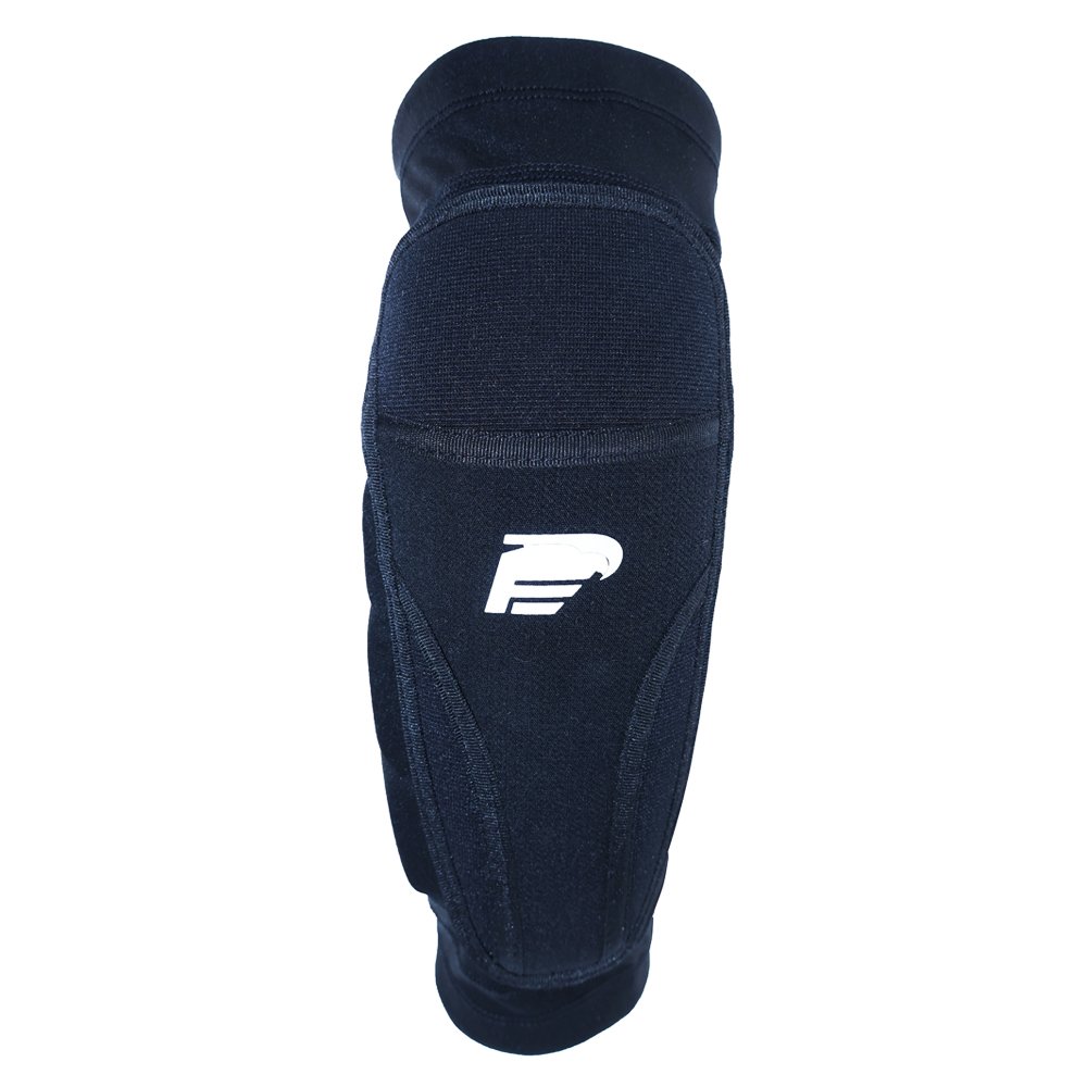 JSR001B youth soft ski shin guards front view - Jason Protector OEM/ODM