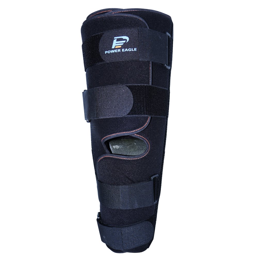 PE-8730 Three-piece knee brace black - orthopedic supports OEM product image