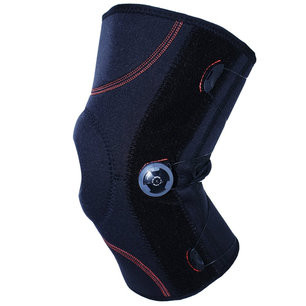 Knee pads With a knob and self-locking mechanism black - orthopedic supports OEM product image