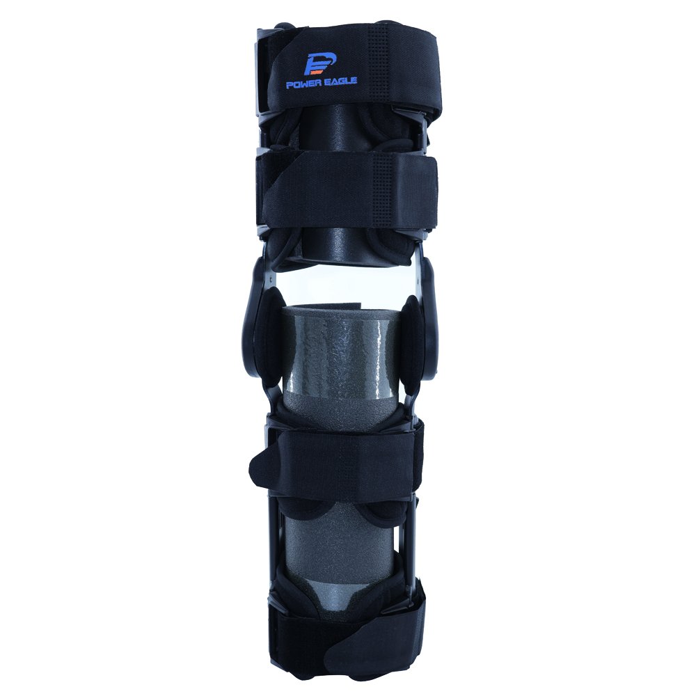 PE-8717 Adjustable knee brace black - orthopedic supports OEM product image