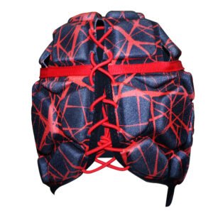 JSRM001 Rugby Head Guard – Black and Red