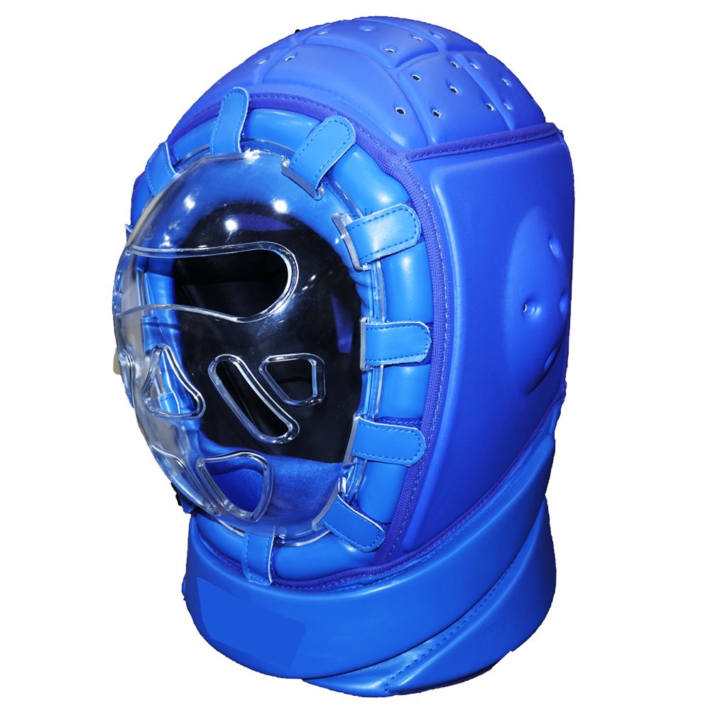 JSYM001 Martial Arts Head Guard - Blue