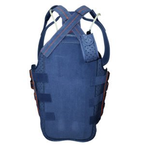 PE-8651 Thoracolumbar back brace Black and grey
