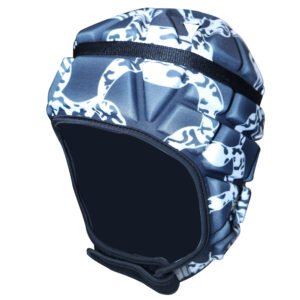 JSRM002 Rugby Head Guard - Blue Gray and White