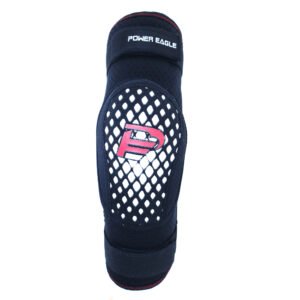 Kids Black Soft Motorcycle and Ski Knee Pads