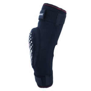 Kids Black Soft Motorcycle and Ski Knee Pads