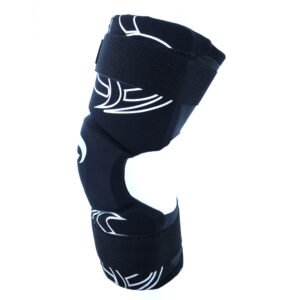 Black Soft Cycling and Ski Knee Pads
