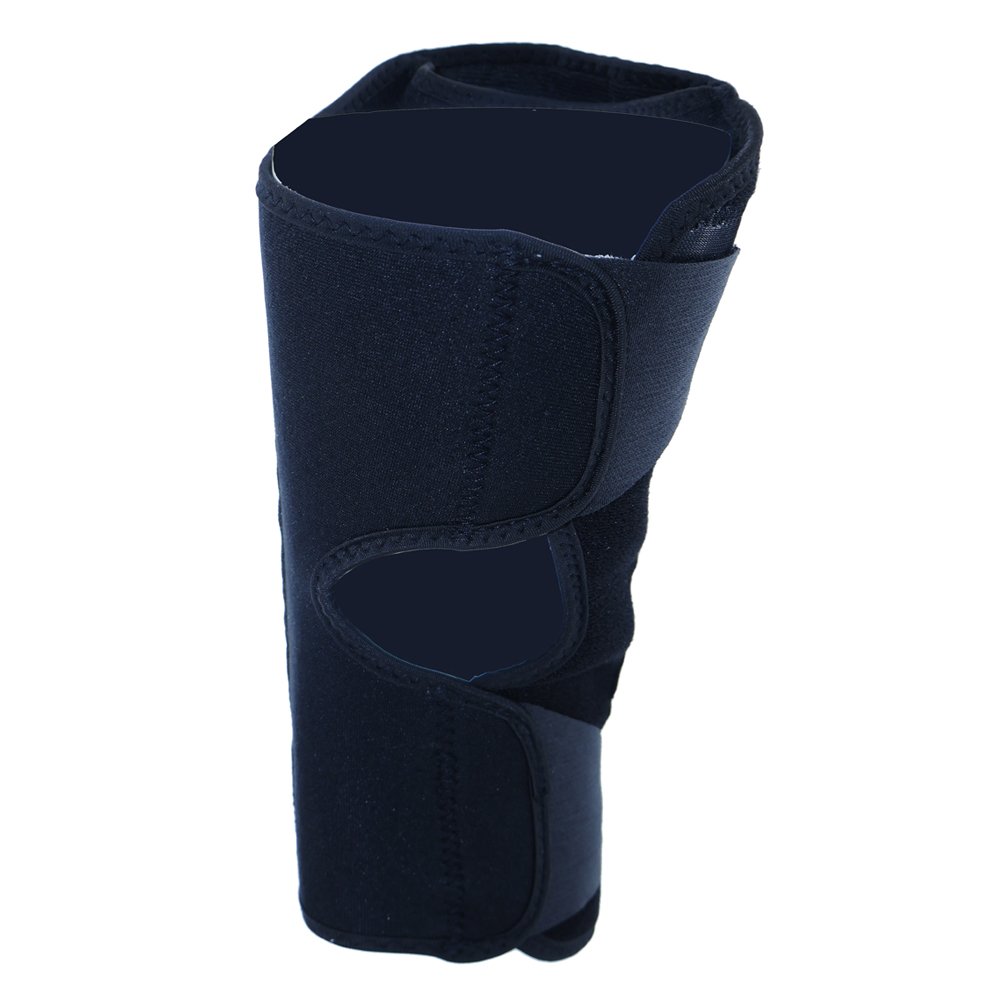 JSR002 black soft ski leg guards padding detail - Jason Protector OEM/ODM