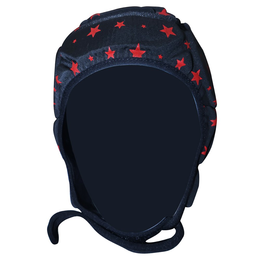JSRM003 Rugby Head Guard - Black and Red