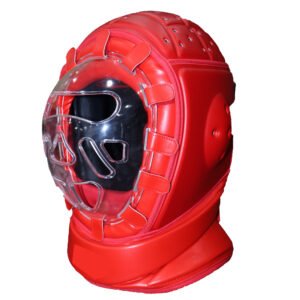 JSYM002 Martial Arts Head Guard – Red