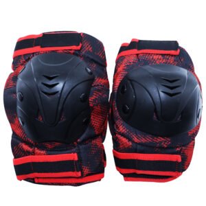 Roller Skate Protective Gear Set – Black and Red
