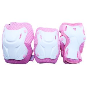 JSY006C Kids Roller Skate Protective Gear Set - White