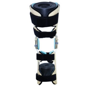 Mechanical Medical Knee Brace – Wood Colour