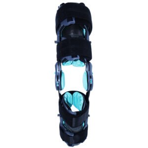Mechanical Medical Knee Brace – Grey Blue